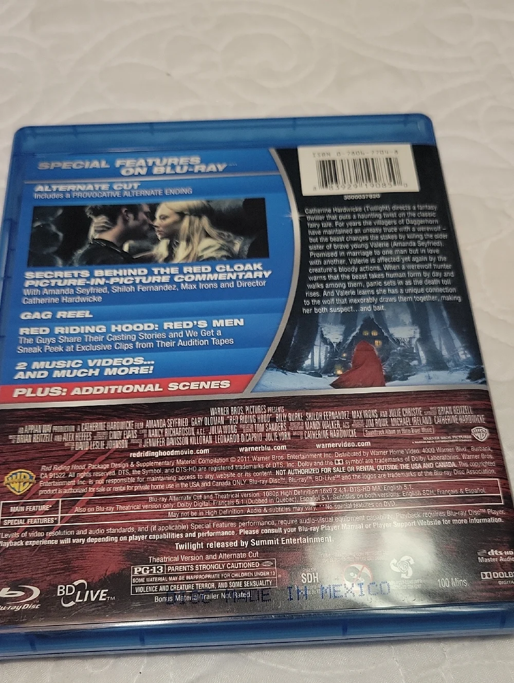 Red Riding Hood Blu-ray Alternate Cut - Amanda Seyfried